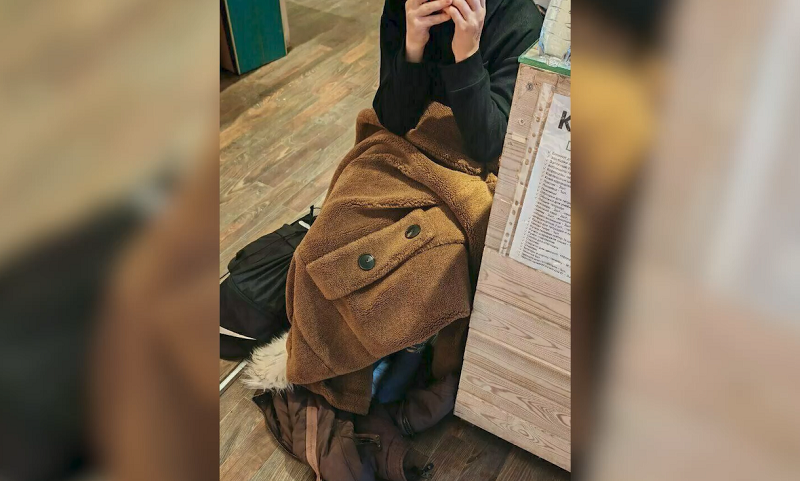 ребенок укутанный