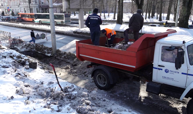 россети закапывают