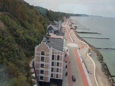 В октябре полностью откроют променад в Светлогорске